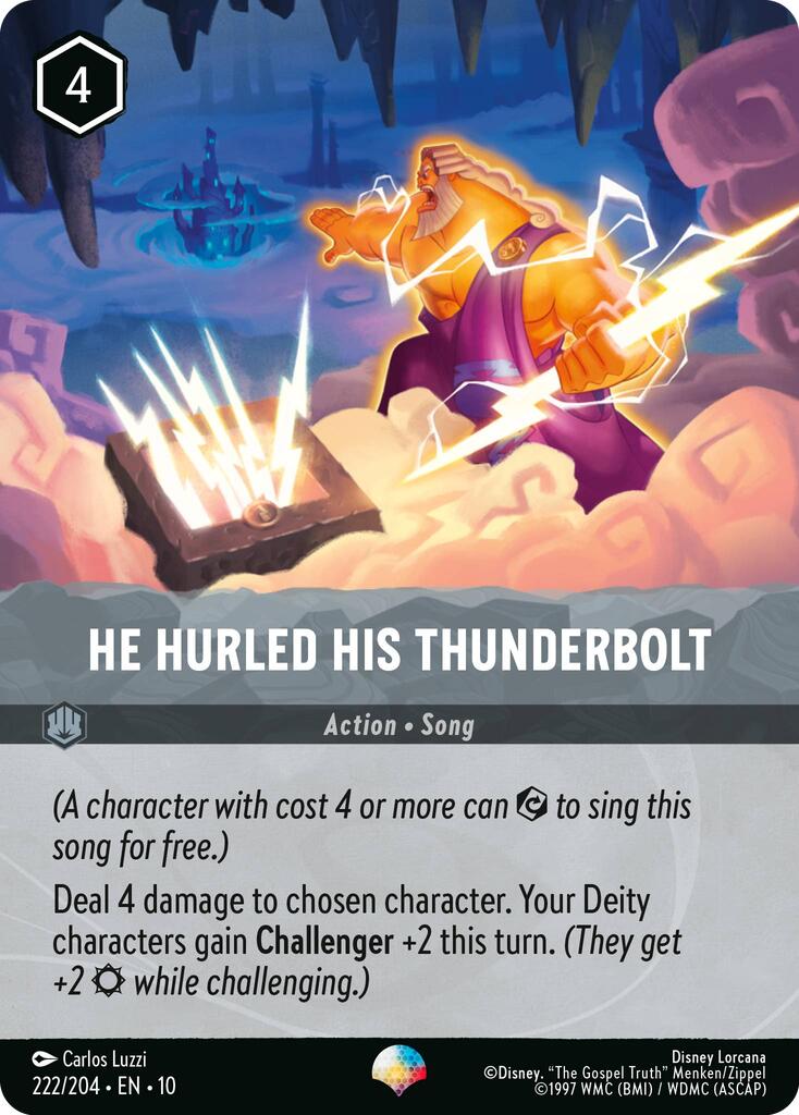 He Hurled His Thunderbolt (Epic) [10 - 222/204]