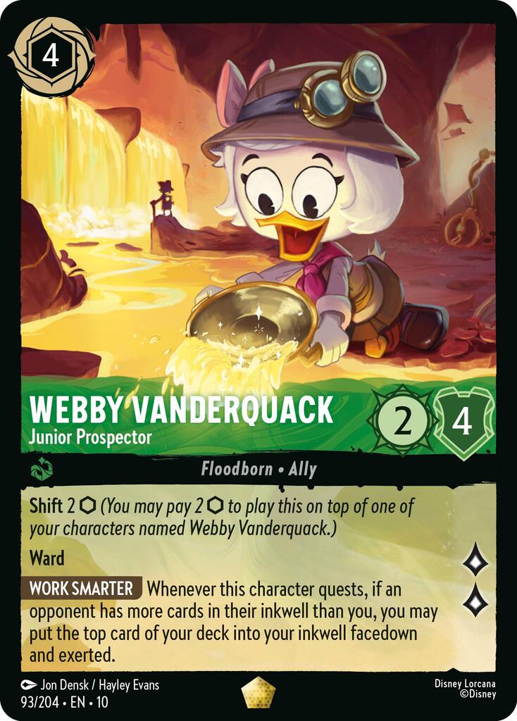 Webby Vanderquack - Junior Prospector [10 - 93/204]