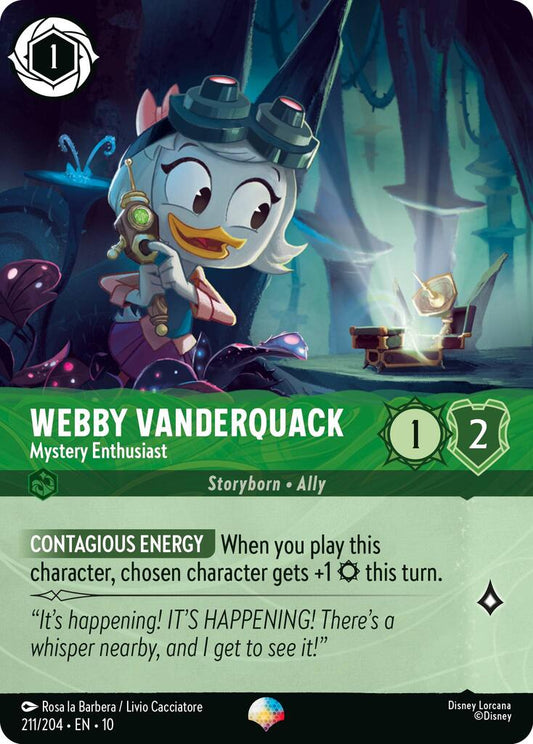 Webby Vanderquack - Mystery Enthusiast (Epic) [10 - 211/204]