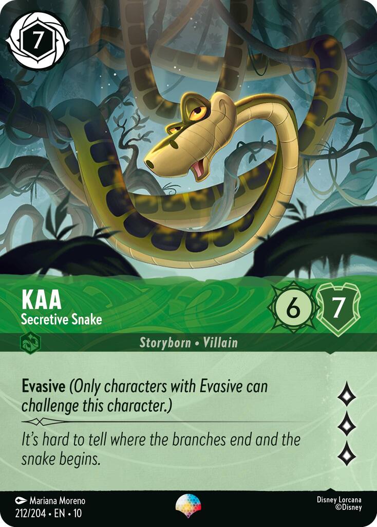 Kaa - Secretive Snake (Epic) [10 - 212/204]