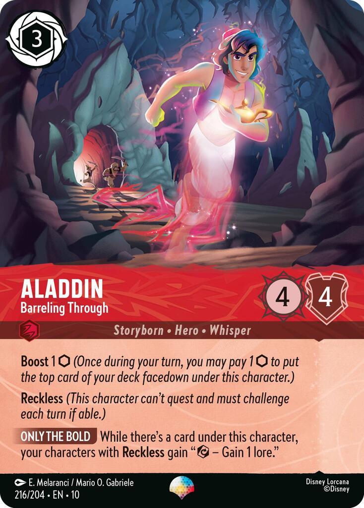 Aladdin - Barreling Through (Epic) [10 - 216/204]