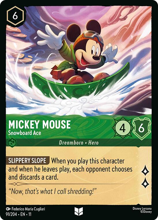 Mickey Mouse - Snowboard Ace [11 - 91/204]