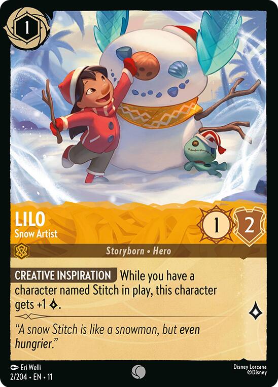 Lilo - Snow Artist [11 - 2/204]