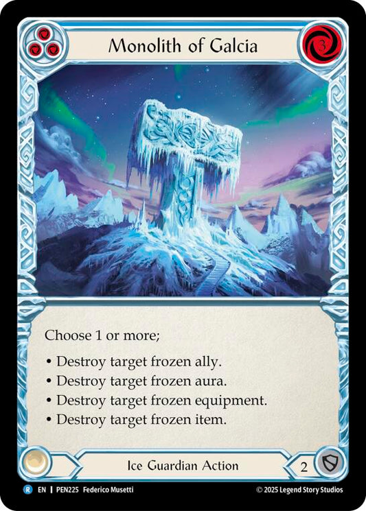 Monolith Of Galcia (Blue) [PEN - PEN225]