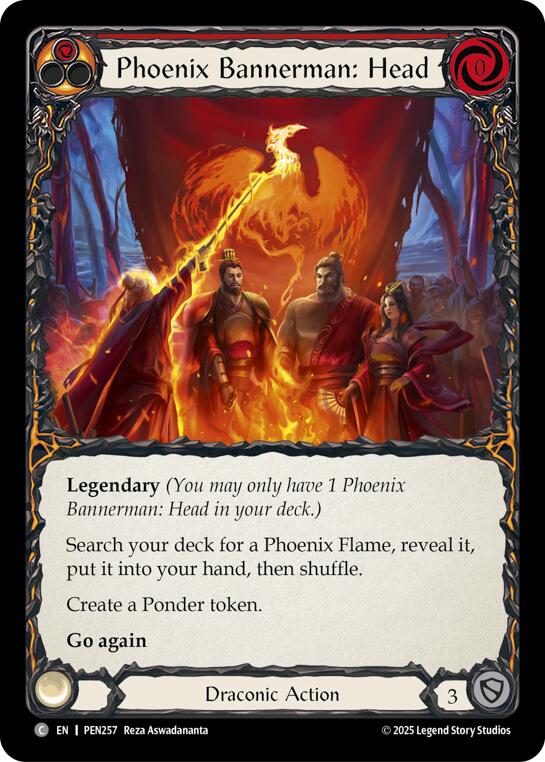 Phoenix Bannerman: Head (Red) [PEN - PEN257]
