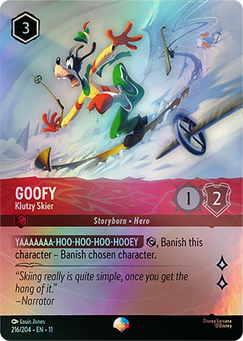 Goofy - Klutzy Skier (Epic) [11 - 216/204]