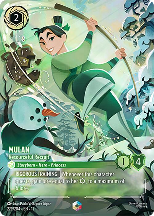 Mulan - Resourceful Recruit (Enchanted) [11 - 229/204]