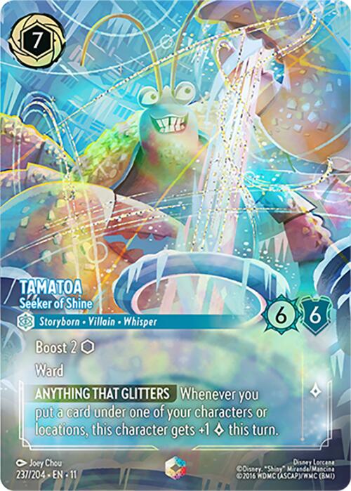 Tamatoa - Seeker of Shine (Enchanted) [11 - 237/204]