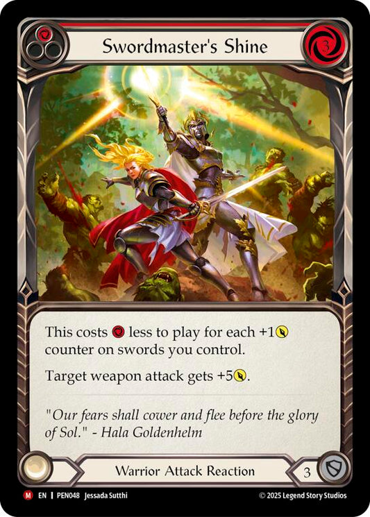 Swordmaster's Shine (Red) [PEN - PEN048]