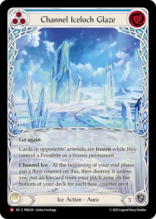 Channel Iceloch Glaze (Blue) (Extended Art) [PEN - PEN229]