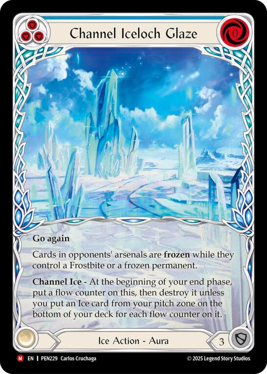 Channel Iceloch Glaze (Blue) (Extended Art) [PEN - PEN229]