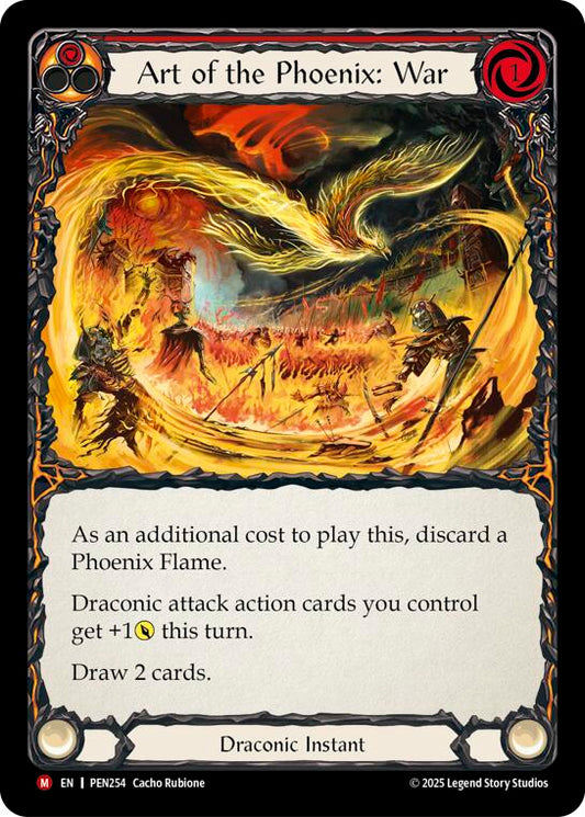 Art Of The Phoenix: War (Red) [PEN - PEN254]