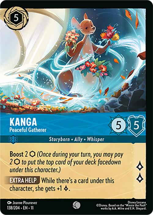 Kanga - Peaceful Gatherer (Foil) [11 - 138/204]