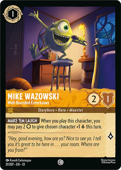Mike Wazowski - Well-Rounded Entertainer [13 - 21/207]