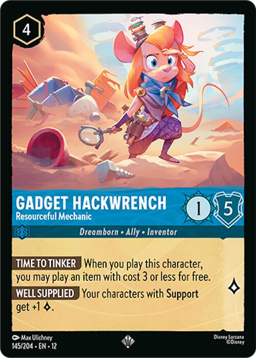 Gadget Hackwrench - Resourceful Mechanic [12 - 145/204]