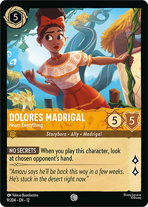 Dolores Madrigal - Hears Everything [12 - 9/204]