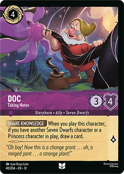 Doc - Taking Notes (Foil) [12 - 40/204]