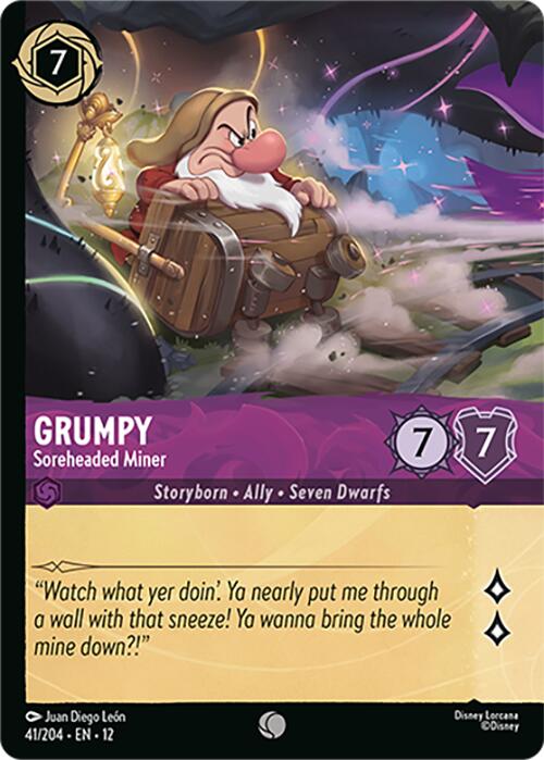 Grumpy - Soreheaded Miner (Foil) [12 - 41/204]