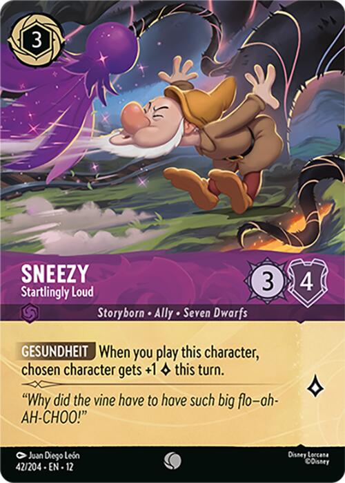 Sneezy - Startlingly Loud (Foil) [12 - 42/204]