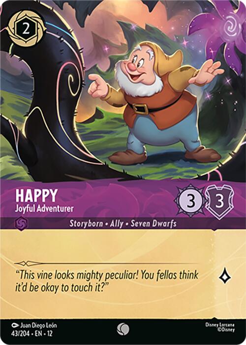 Happy - Joyful Adventurer (Foil) [12 - 43/204]