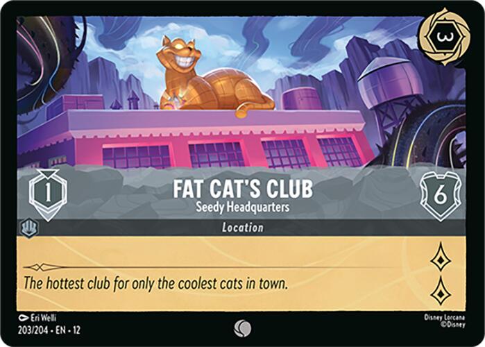 Fat Cat's Club - Seedy Headquarters [12 - 203/204]