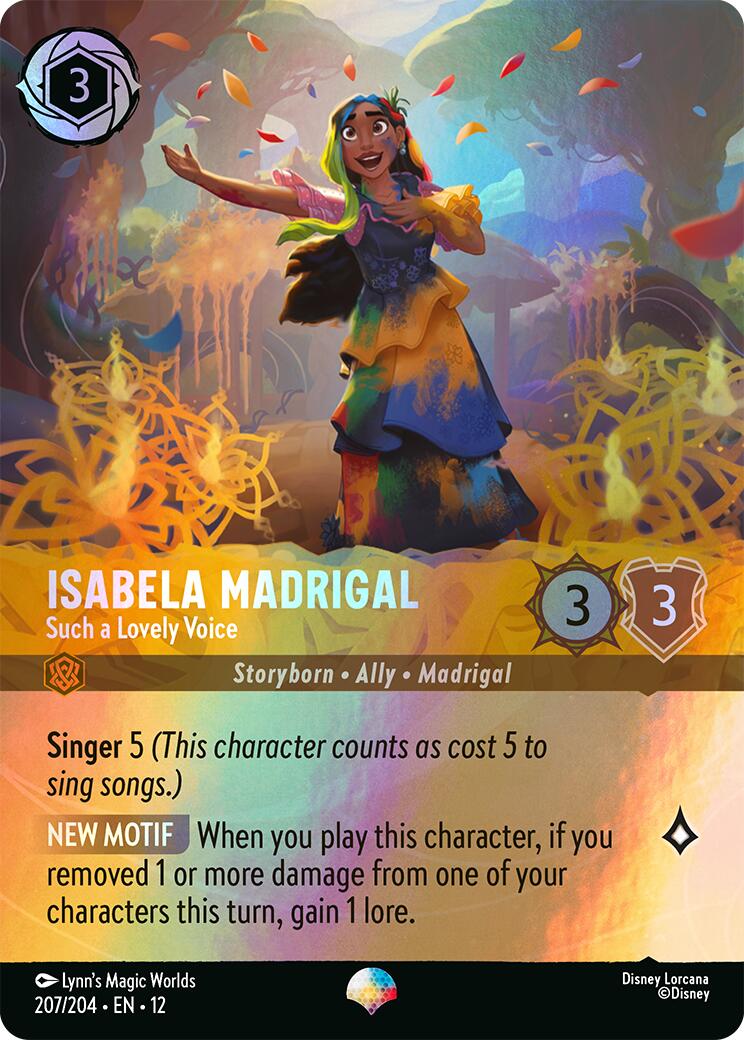Isabela Madrigal - Such a Lovely Voice (Epic) [12 - 207/204]