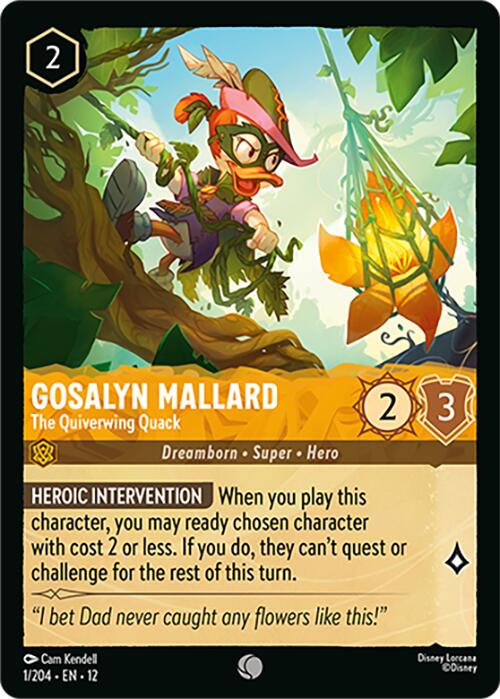 Gosalyn Mallard - The Quiverwing Quack [12 - 1/204]