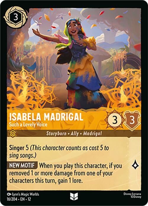 Isabela Madrigal - Such a Lovely Voice [12 - 16/204]