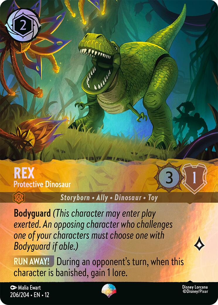 Rex - Protective Dinosaur (Epic) [12 - 206/204]