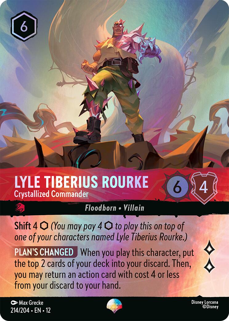 Lyle Tiberius Rourke - Crystallized Commander (Epic) [12 - 214/204]