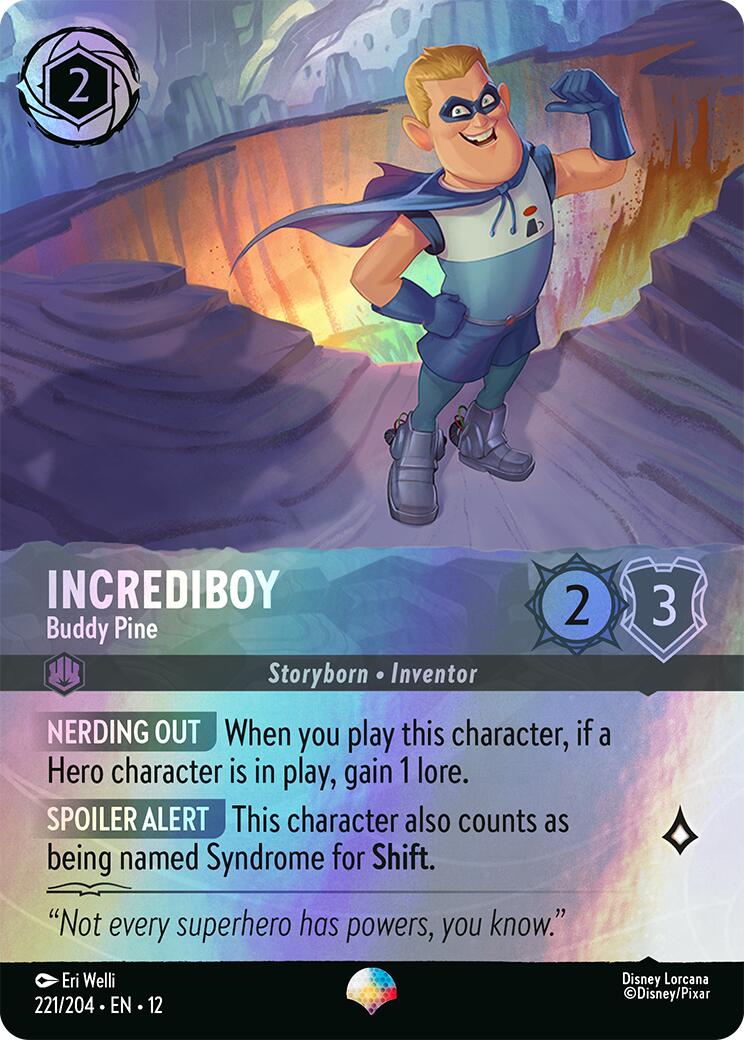 Incrediboy - Buddy Pine (Epic) [12 - 221/204]