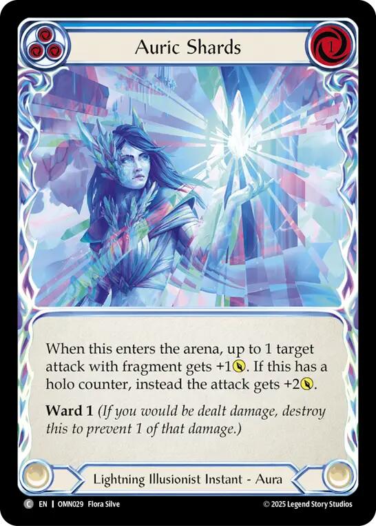 Auric Shards (Blue) [OMN - OMN029]