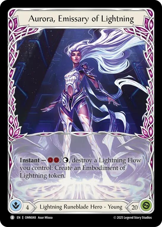 Aurora, Emissary of Lightning [OMN - OMN048]