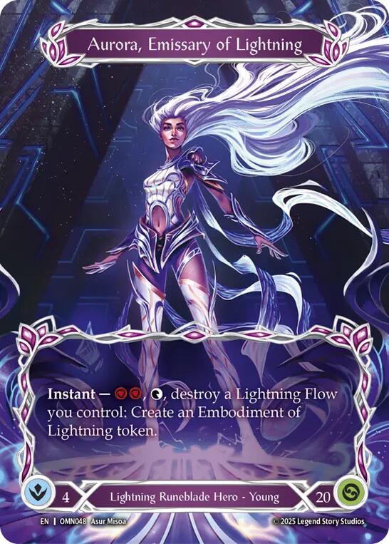 Aurora, Emissary of Lightning (Marvel) [OMN - OMN048]