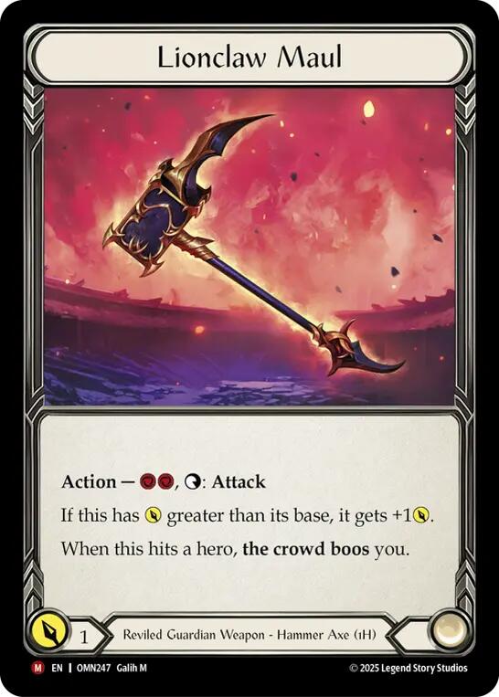 Lionclaw Maul [OMN - OMN247]