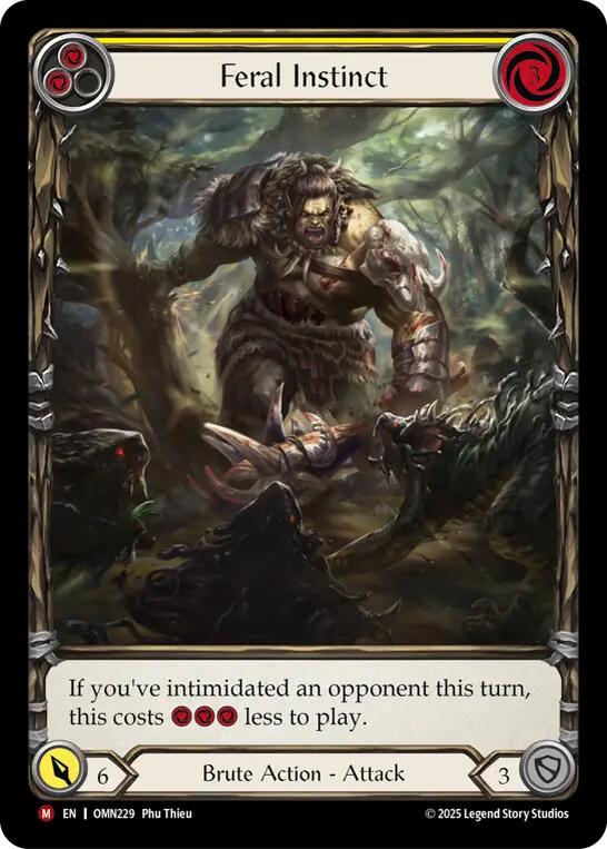 Feral Instinct (Extended Art) [OMN - OMN229]