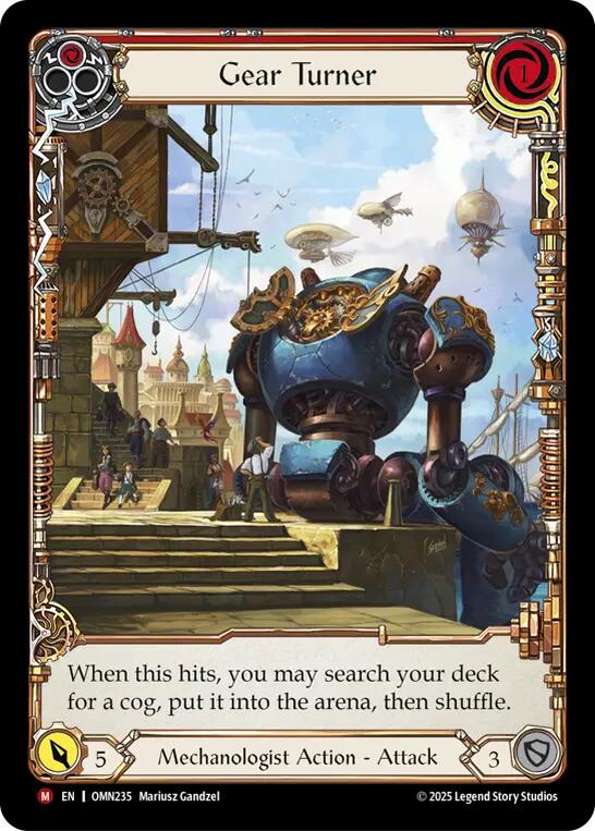 Gear Turner (Extended Art) [OMN - OMN235]