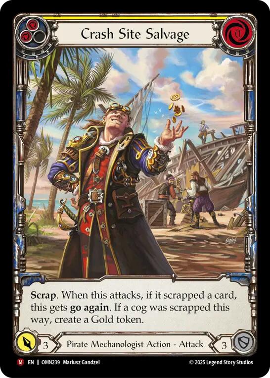 Crash Site Salvage (Extended Art) [OMN - OMN239]
