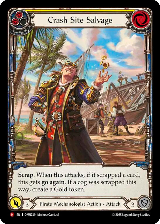 Crash Site Salvage (Extended Art) [OMN - OMN239]