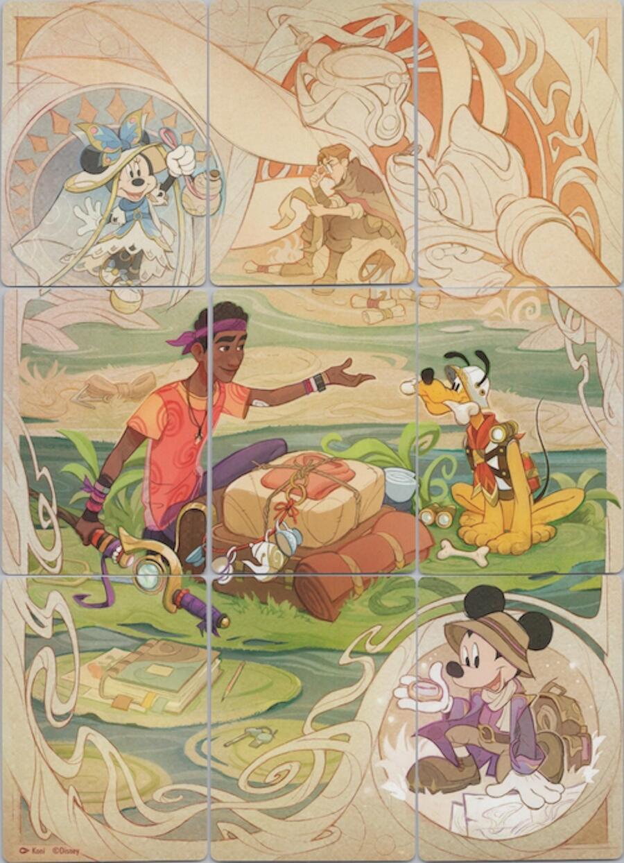 Wilds Unkown Puzzle Insert (Set of 9) [12 - 9]