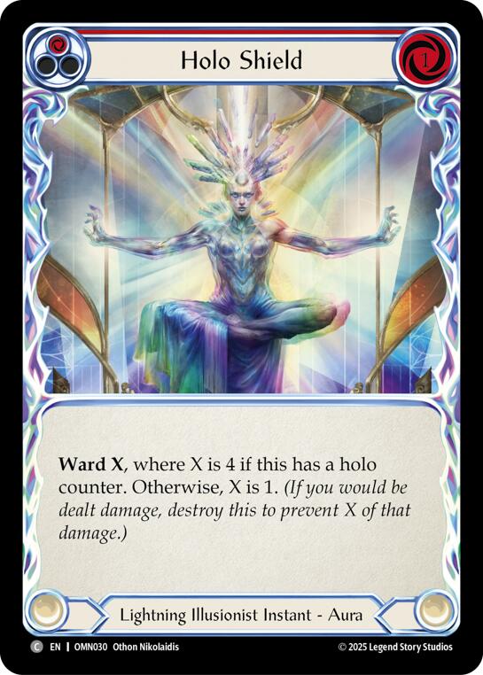 Holo Shield (Red) [OMN - OMN030]