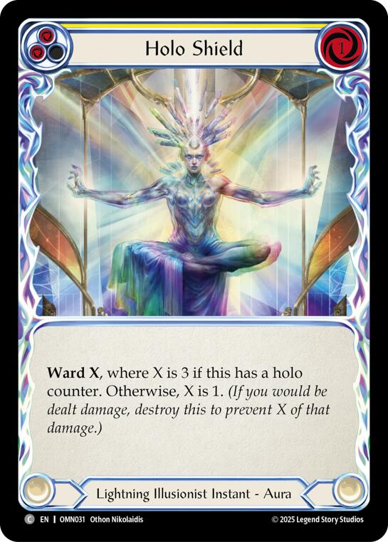 Holo Shield (Yellow) [OMN - OMN031]