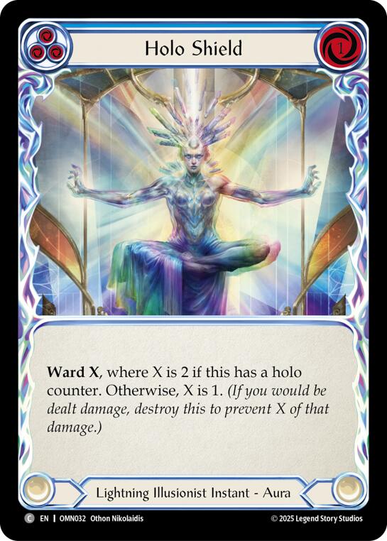 Holo Shield (Blue) [OMN - OMN032]