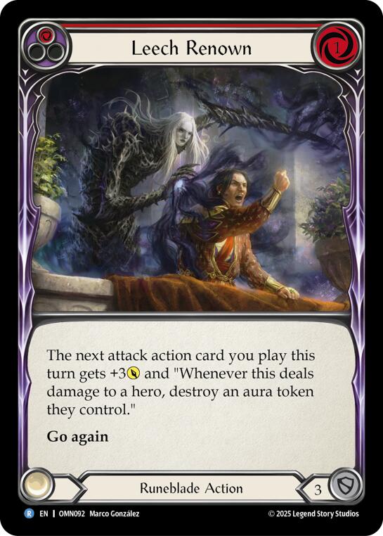Leech Renown (Red) [OMN - OMN092]