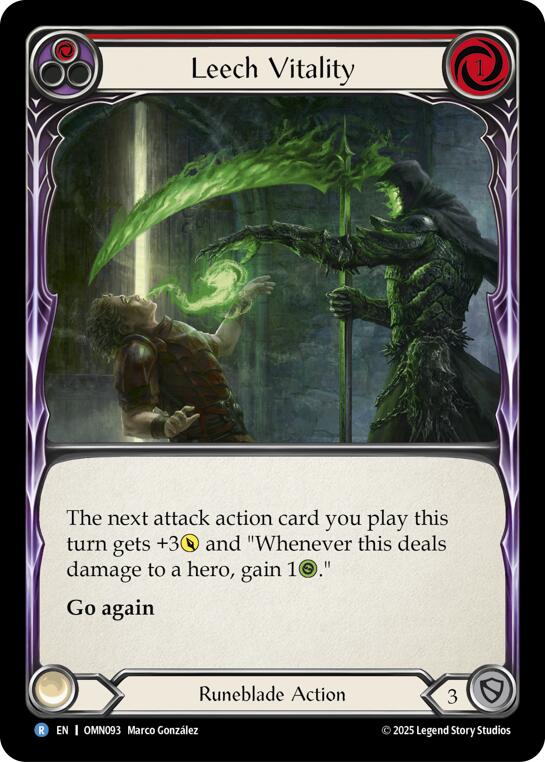 Leech Vitality (Red) [OMN - OMN093]