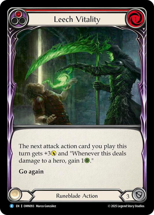 Leech Vitality (Red) [OMN - OMN093]