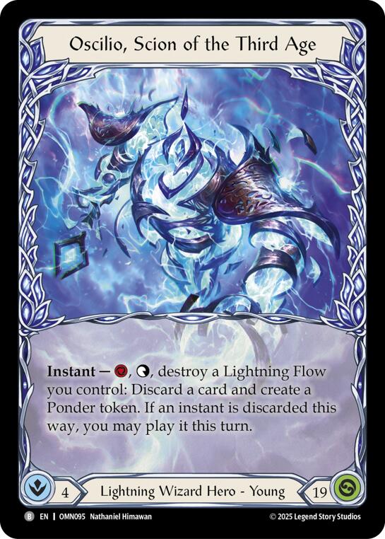 Oscilio, Scion Of The Third Age [OMN - OMN095]
