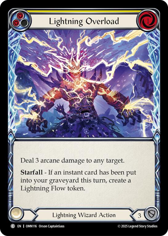Lightning Overload (Yellow) [OMN - OMN116]