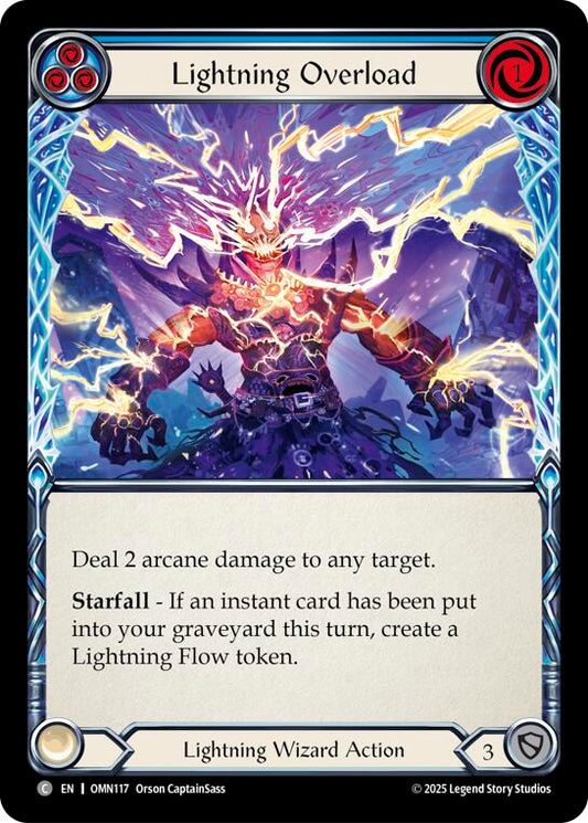 Lightning Overload (Blue) [OMN - OMN117]