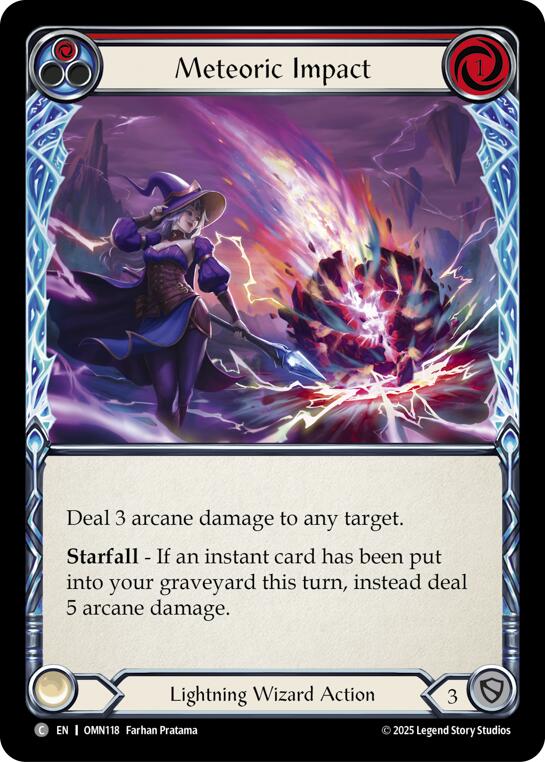 Meteoric Impact (Red) [OMN - OMN118]